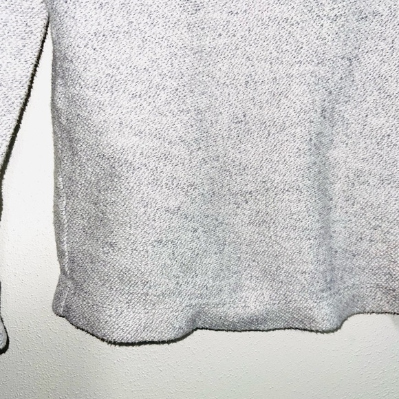 J. Crew Factory Light Gray Tweed Cowl Neck Sweater Xsmall Women’s - Picture 5 of 11